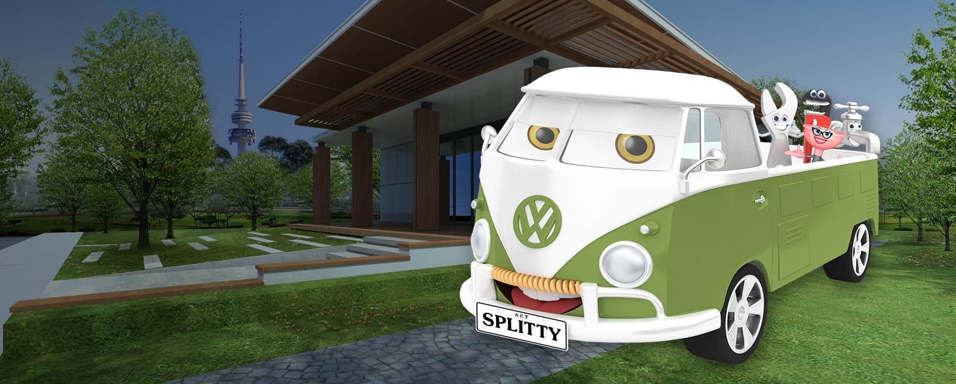 Vehicle for Plumbing & Drain Repairs in Canberra.